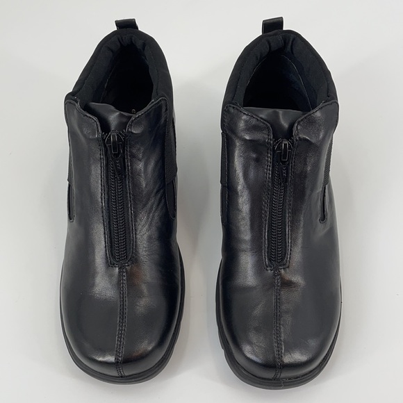 Easy Spirit Whelan Leather Ankle Boot Black Sz 5 - Picture 3 of 8